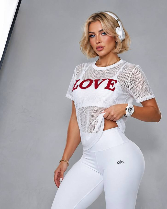 تیشرت توری Love